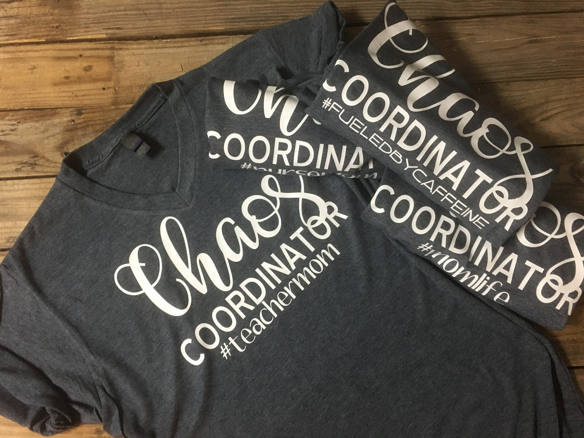 Chaos coordiantor t shirt
