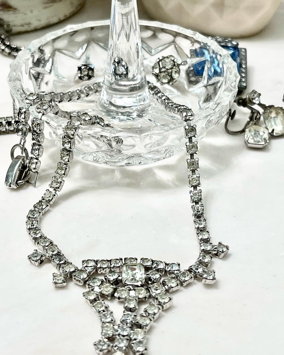 Vintage rhinestone necklace