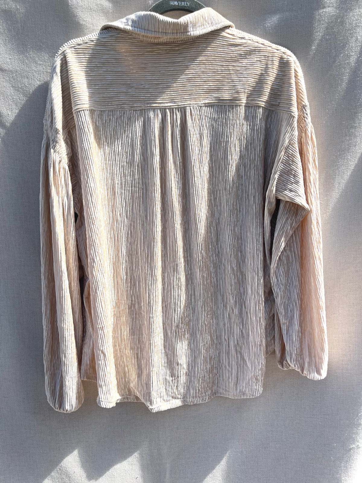 Over sized high low shirt