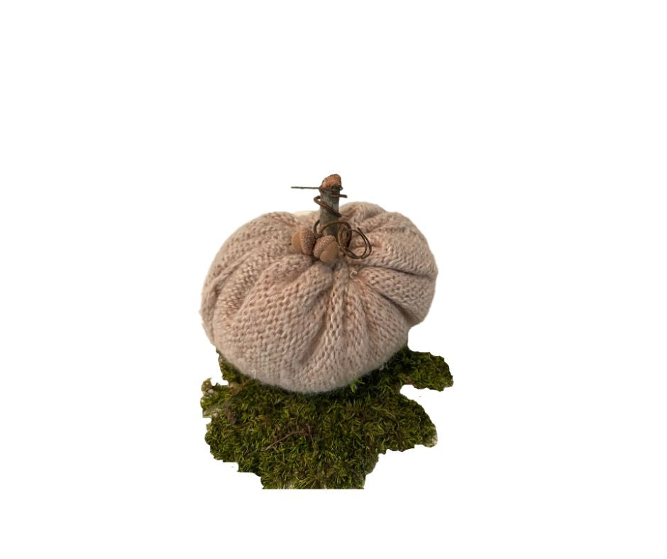 velvet pumpkins, fabric pumpkins
