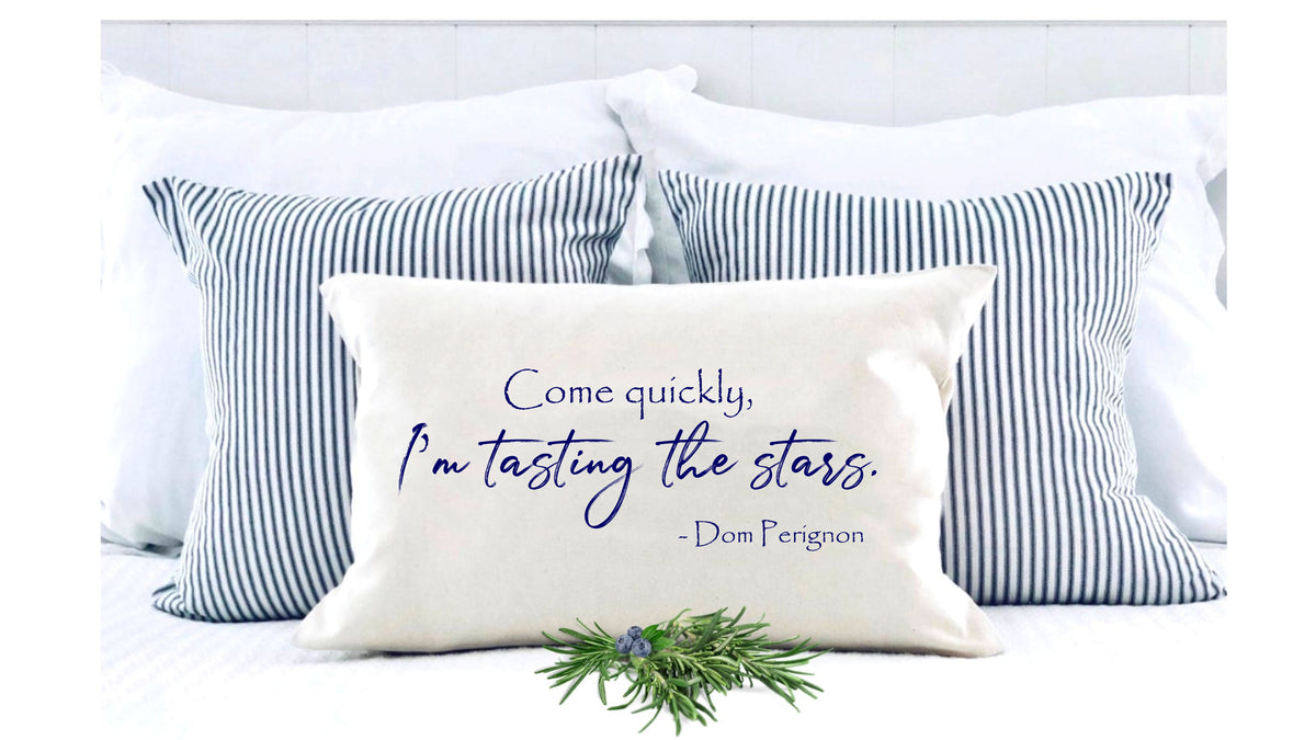 word pillow, farmhouse style pillow with words, custom pillow