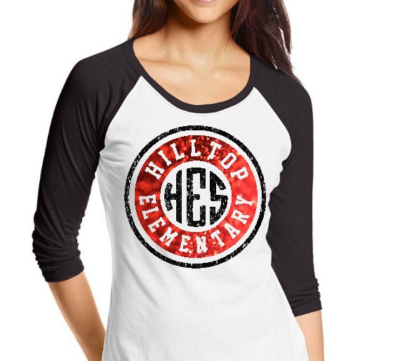 team spirit raglan sleeve shirt, monogramed baseball shirt