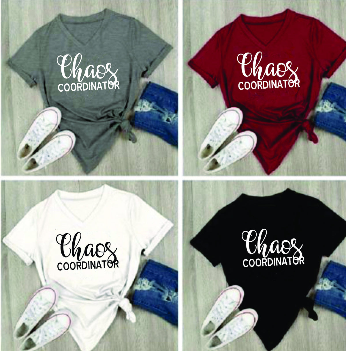 Chaos coordiantor t shirt