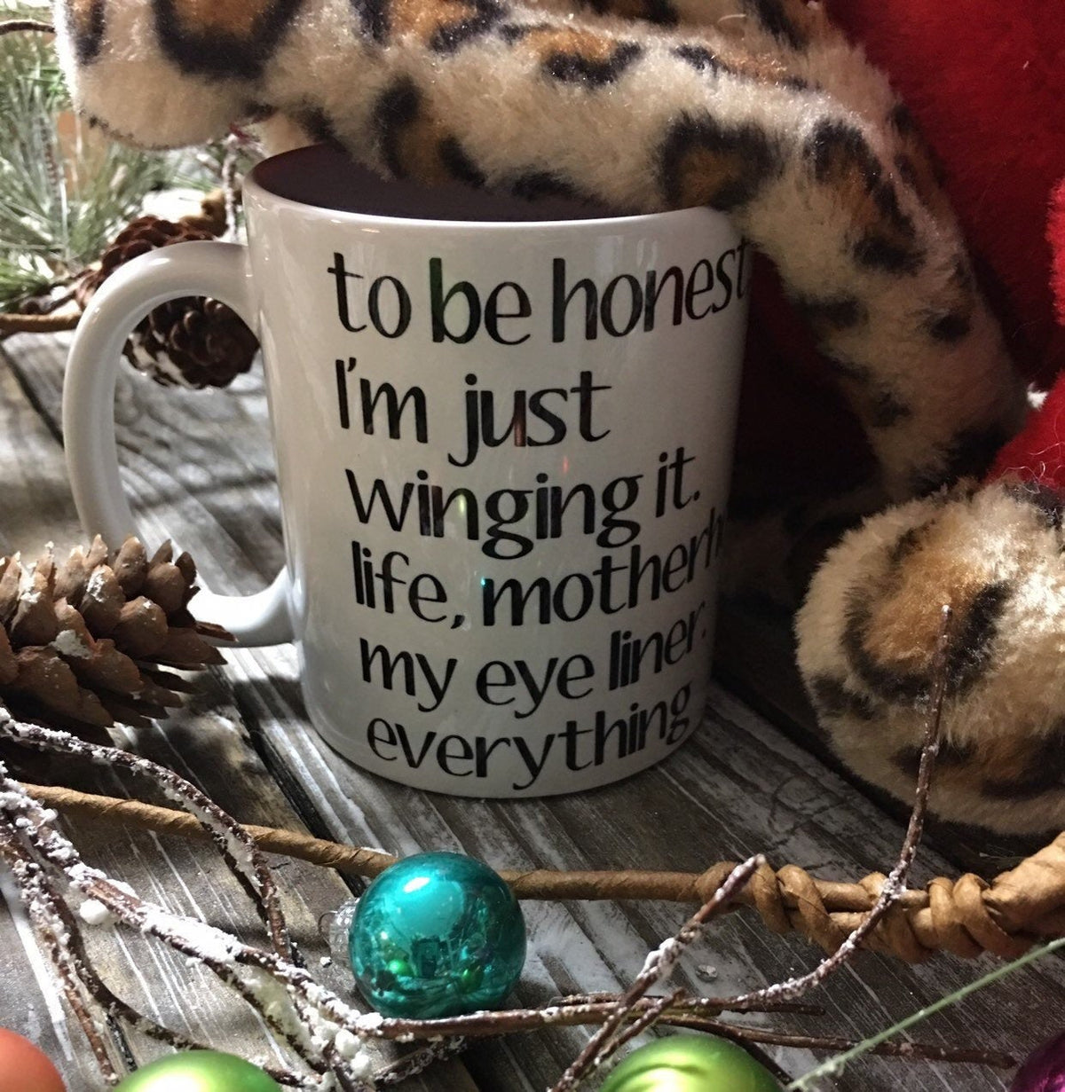Motherhood quote mug, quote coffee mug