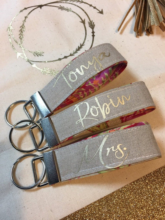 Personalized key chain