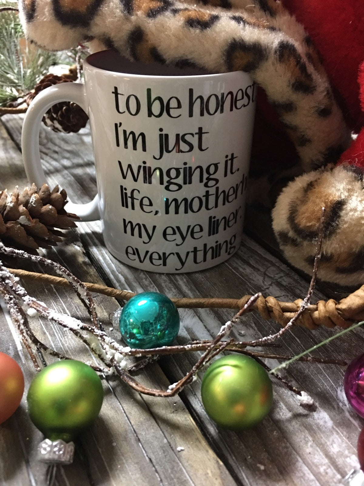 Motherhood quote mug, quote coffee mug