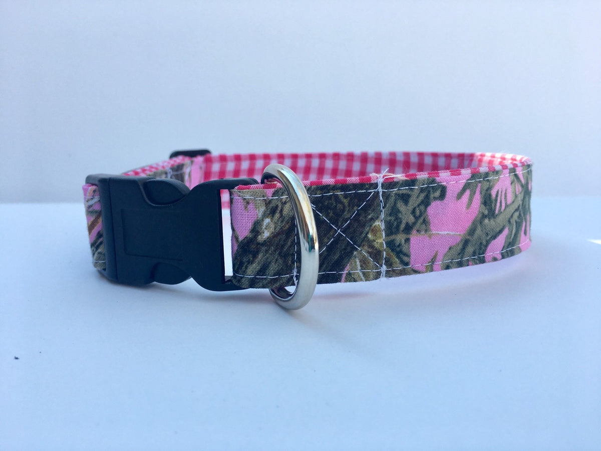 Camo Dog Collar, personalized dog collar, pink camo, dog lover gift, Dog, pet supplies, dog collar
