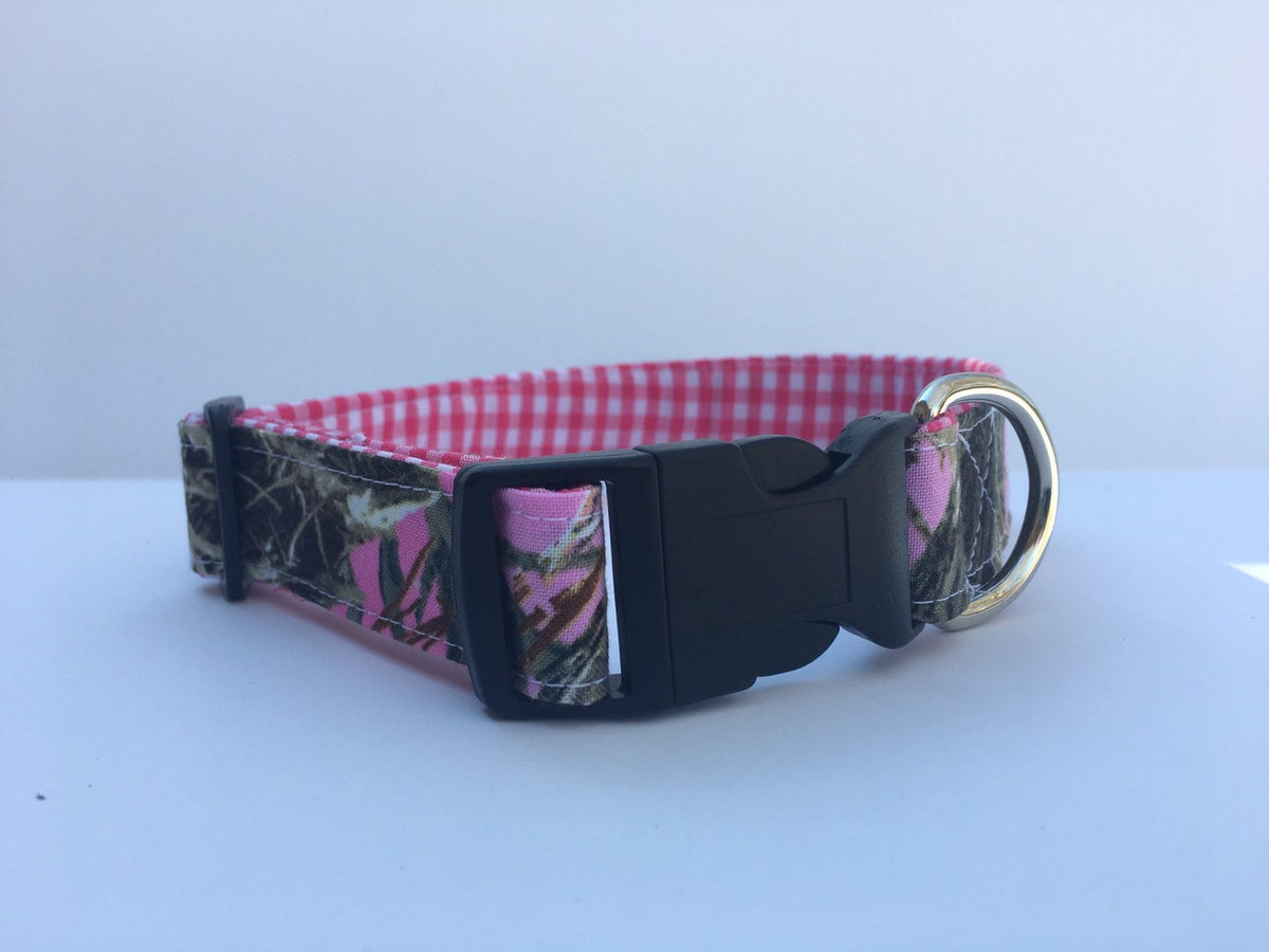 Camo Dog Collar, personalized dog collar, pink camo, dog lover gift, Dog, pet supplies, dog collar