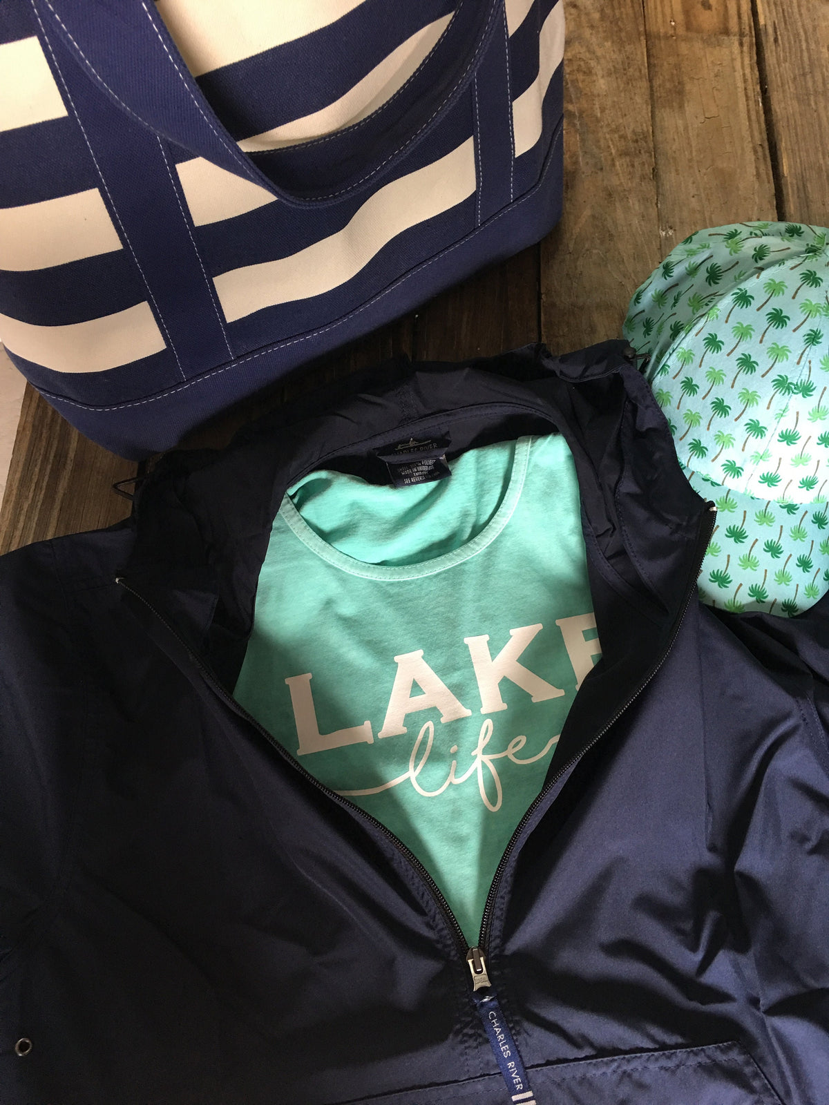 Lake life tank top,