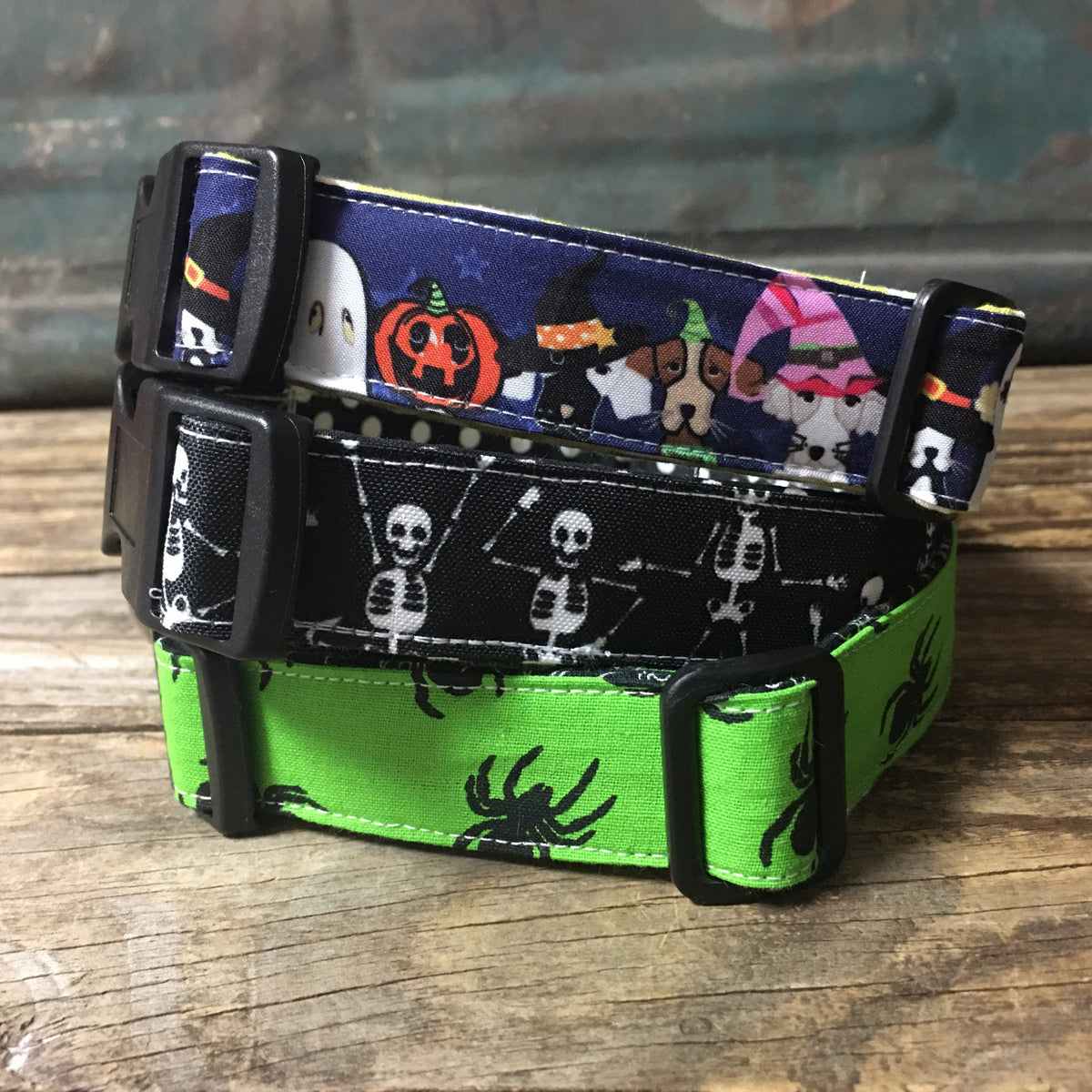 Skeleton dog collar