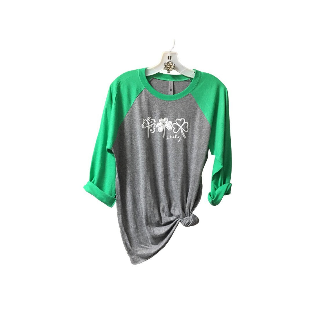 St Patricks day shirt, Lucky Shamrock shirt