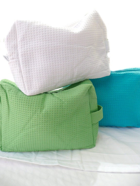 monogrammed makeup bag, personalized cosmetic bag, design your own