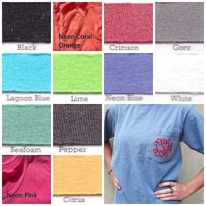 Glitter monogrammed tank, comfort colors tank