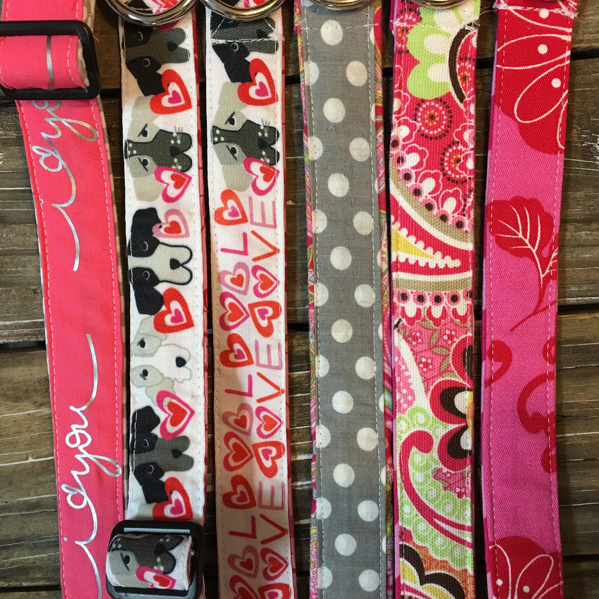 Valentines dog collar